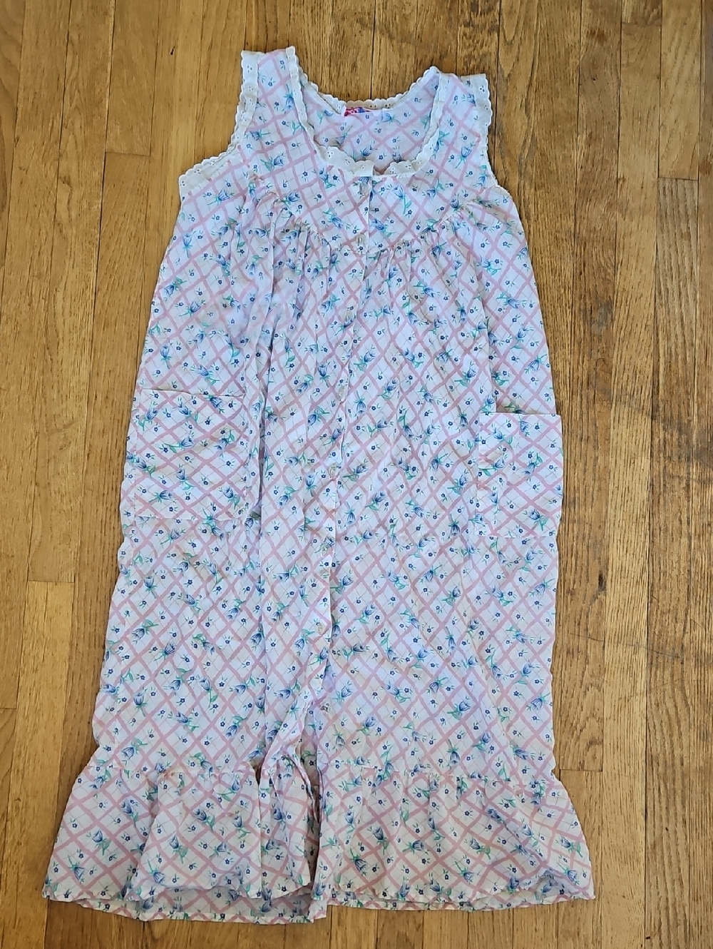 Vintage Sleeveless Nightgown S